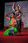 Indian classical dance - Odishi dance performance at Mamallapuram Dance festival 